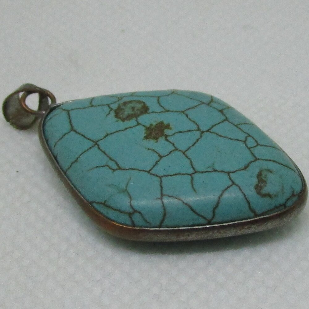 Large Solid Natural Stone Pendant - image 1